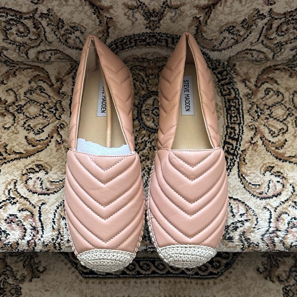 Steve Madden Blush Quilted Women's Shoes